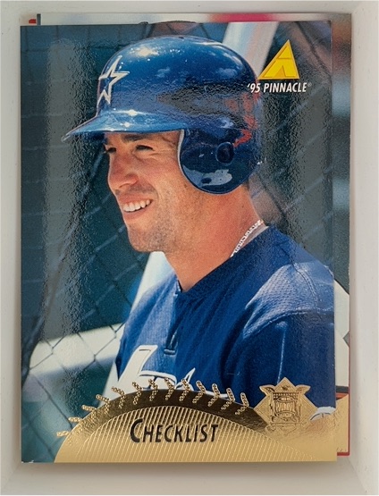 1995 Pinnacle #449 Jeff Bagwell Checklist — front