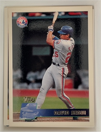 1996 Topps #151 David Segui — front