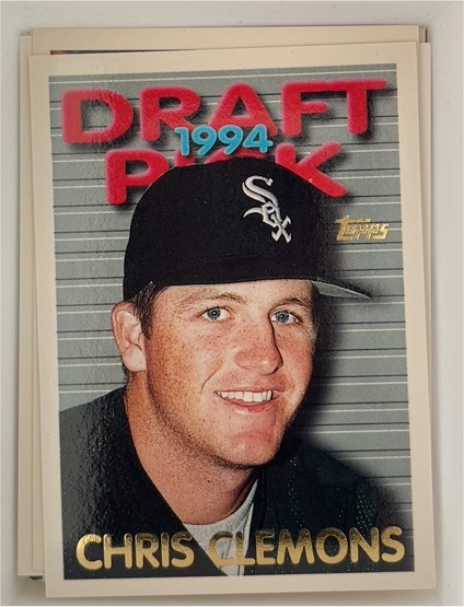 1995 Topps #551 Chris Clemons — front