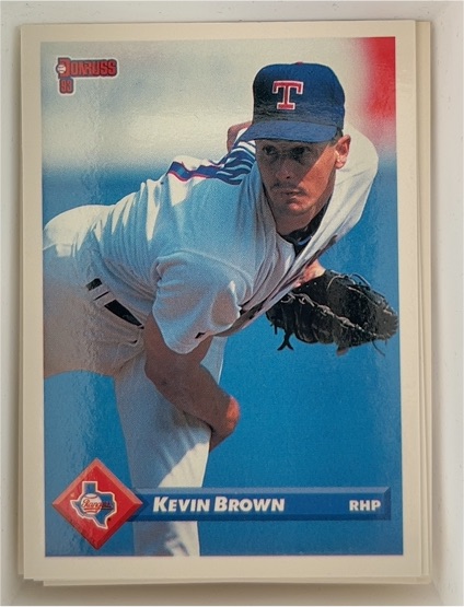 1993 Donruss #377 Kevin Brown — front