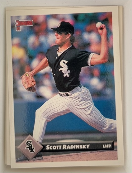 1993 Donruss #169 Scott Radinsky — front