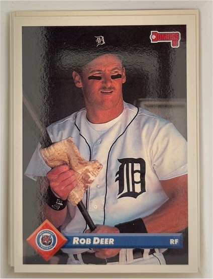 1993 Donruss #231 Rob Deer — front