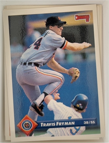 1993 Donruss #127 Travis Fryman — front