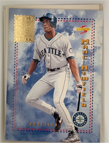 1995 Score Air Mail #AM03 Marc Newfield — front