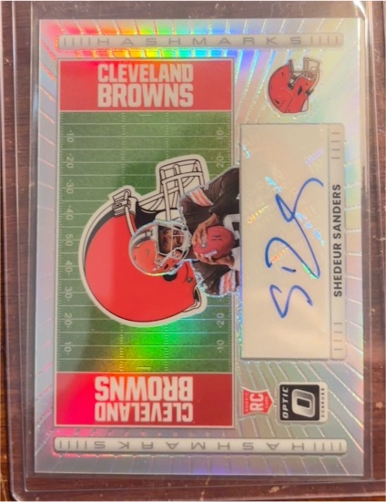 2025 Donruss Optic Hashmarks #HM-SS Shedeur Sanders — front