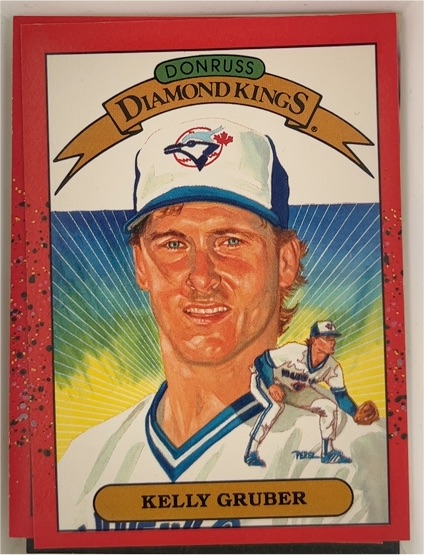 1990 Donruss Diamond Kings #12 Kelly Gruber — front