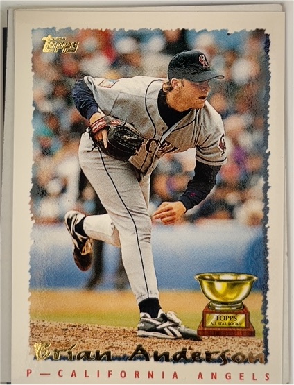 1995 Topps #542 Brian Anderson — front