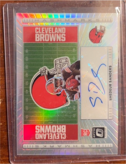 2025 Panini Donruss Optic #HM-SS Shedeur Sanders — front