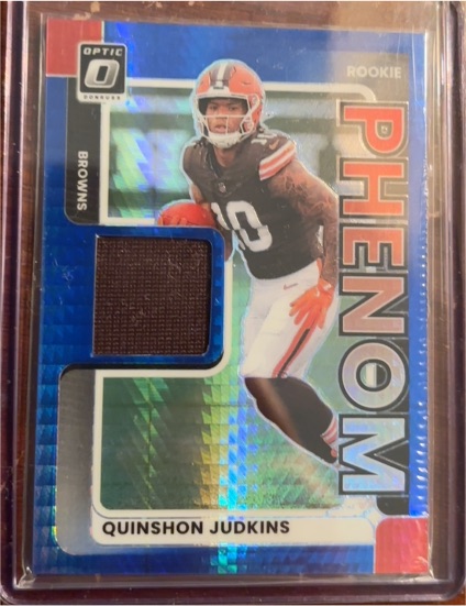 2025 Panini Donruss Optic Rookie Phenoms #RPBH-QJS Quinshon Judkins — front