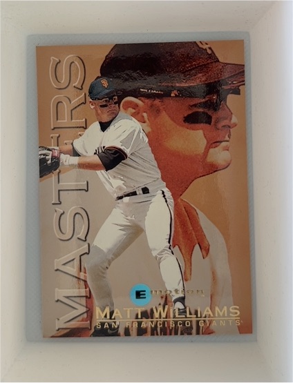 1995 SkyBox E-Motion #10 Matt Williams — front