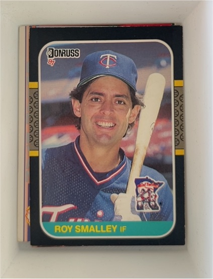 1987 Donruss #443 Roy Smalley — front