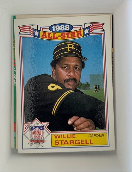 1988 Topps All-Star #22 Willie Stargell — front
