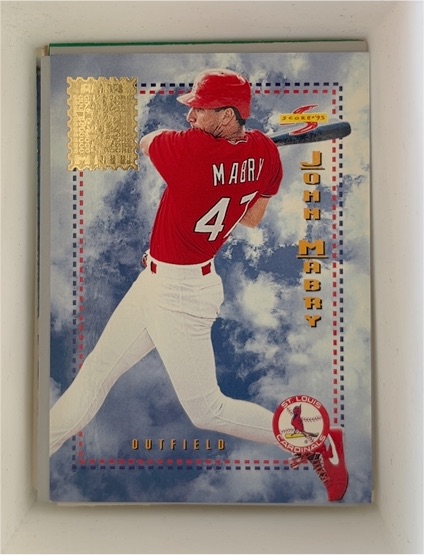 1995 Score Air Mail #AM02 John Mabry — front