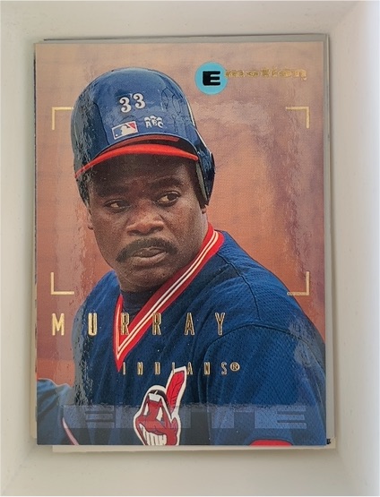 1995 SkyBox E-Motion #36 Eddie Murray — front