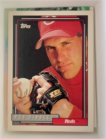 1992 Topps #757 Rob Dibble — front
