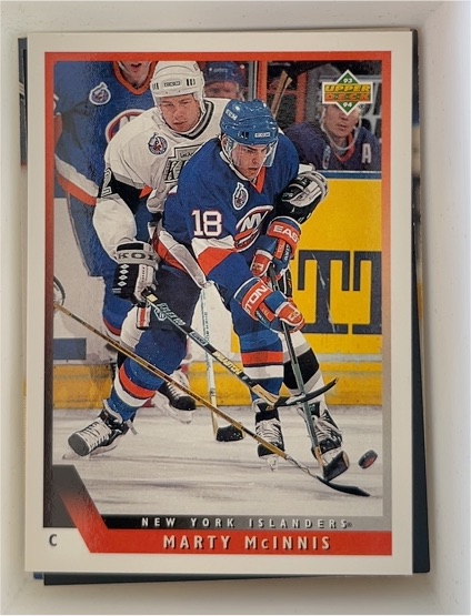 1993-94 Upper Deck #392 Marty McInnis — front