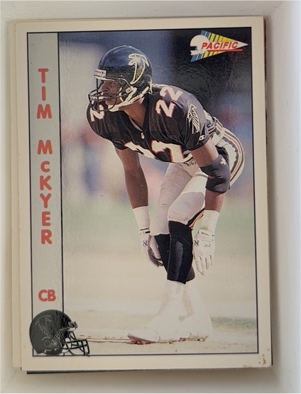 1992 Pacific #7 Tim McKyer Atlanta Falcons — front