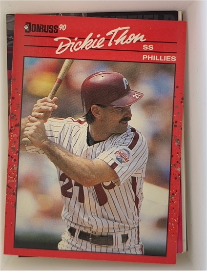 1990 Donruss #549 Dickie Thon — front