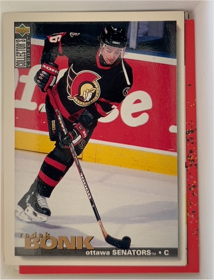 1995-96 Upper Deck Collector's Choice #110 Radek Bonk — front