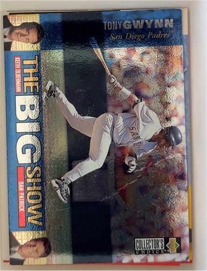 1997 Upper Deck Collector's Choice The Big Show #39 Tony Gwynn — front