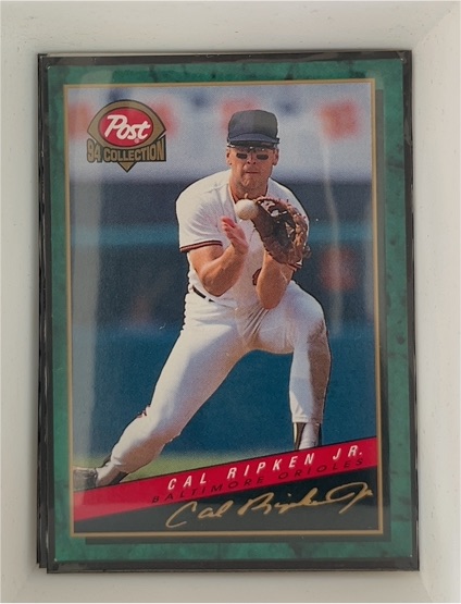 1994 Post Cereal #25 Cal Ripken Jr. — front
