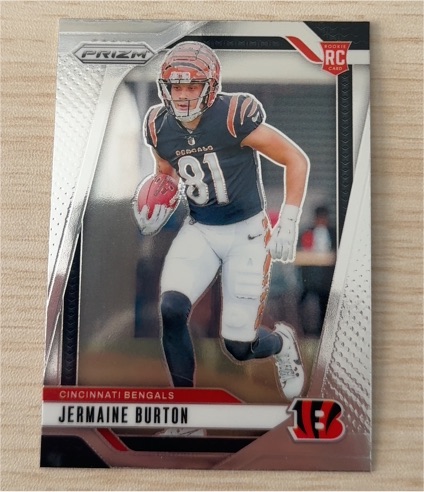 2024 Panini Prizm #350 Jermaine Burton — front