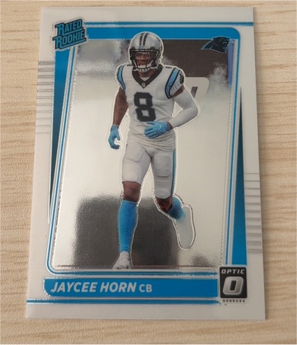 2021 Panini Donruss Optic #243 Jaycee Horn — front