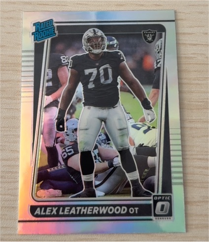 2021 Panini Donruss Optic #266 Alex Leatherwood — front