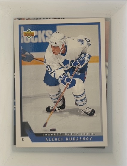 1993-94 Upper Deck #427 Alexei Kudashov — front
