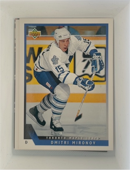 1993-94 Upper Deck #513 Dmitri Mironov — front