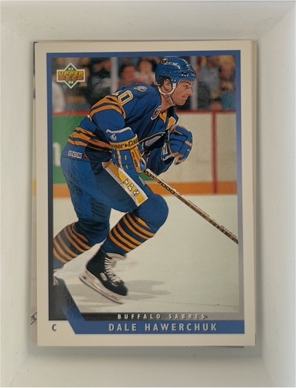 1993-94 Upper Deck #411 Dale Hawerchuk — front