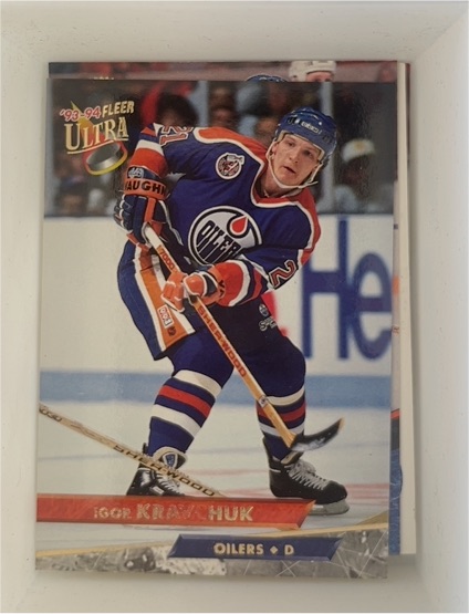 1993-94 Fleer Ultra #80 Igor Kravchuk — front