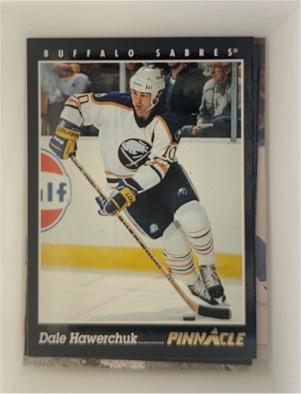 1991-92 Pinnacle #80 Dale Hawerchuk — front