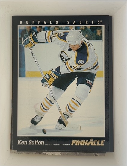1992-93 Pinnacle #216 Ken Sutton — front