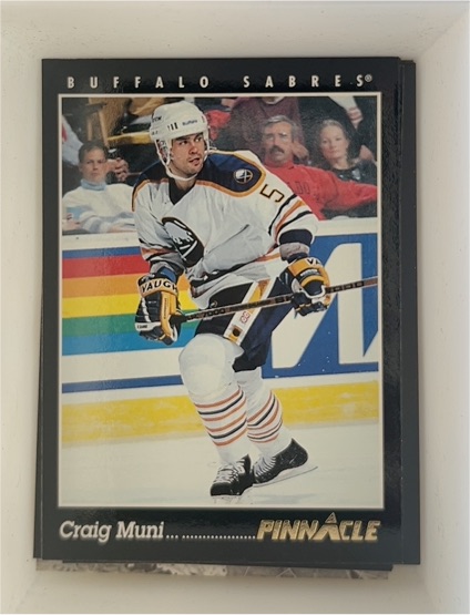 1993-94 Pinnacle #298 Craig Muni — front