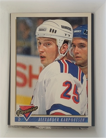 1993-94 Topps Premier #358 Alexander Karpovtsev — front