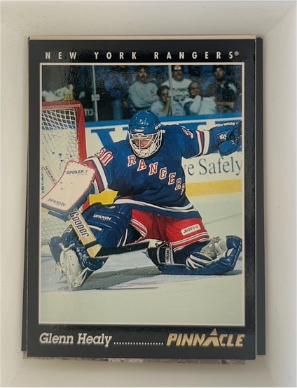 1993-94 Pinnacle #365 Glenn Healy — front
