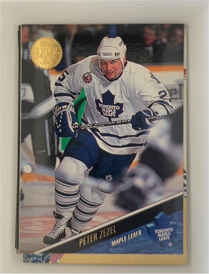 1993-94 Leaf #107 Peter Zezel — front