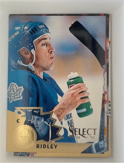 1994-95 Pinnacle Select #19 Mike Ridley — front