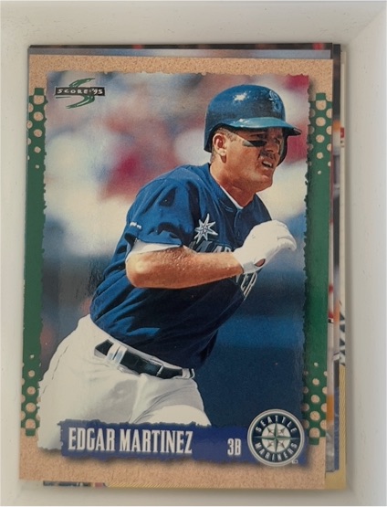1995 Score #478 Edgar Martinez — front