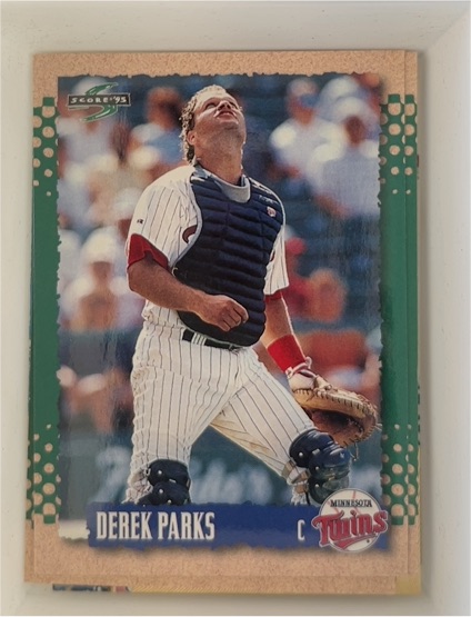 1995 Score #375 Derek Parks — front
