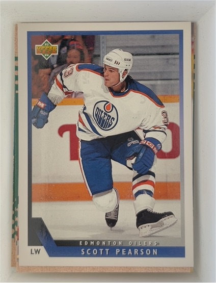 1993-94 Upper Deck #389 Scott Pearson — front