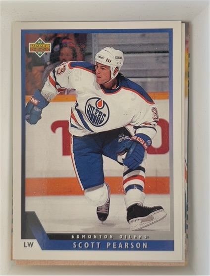 1993-94 Upper Deck #389 Scott Pearson — front