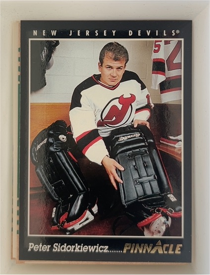 1993-94 Pinnacle #381 Peter Sidorkiewicz — front