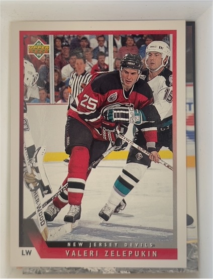 1993-94 Upper Deck #369 Valeri Zelepukin — front