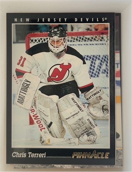 1993-94 Pinnacle #267 Chris Terreri — front