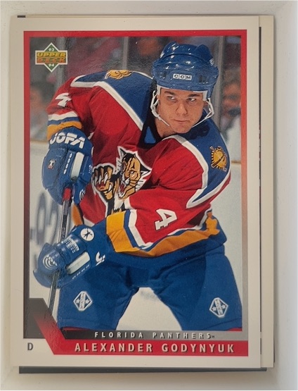 1993-94 Upper Deck #469 Alexander Godynyuk — front