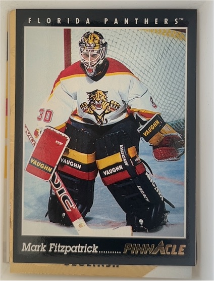 1993-94 Pinnacle #369 Mark Fitzpatrick — front