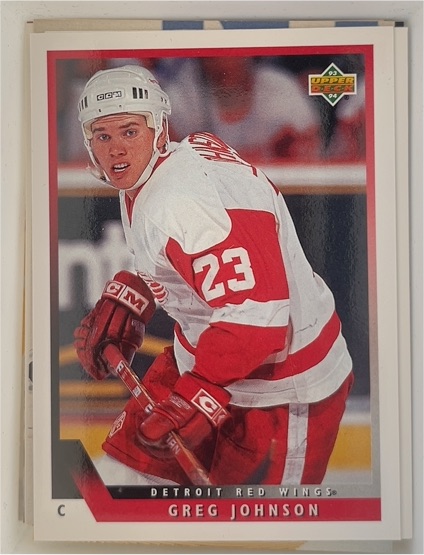 1993-94 Upper Deck #452 Greg Johnson — front