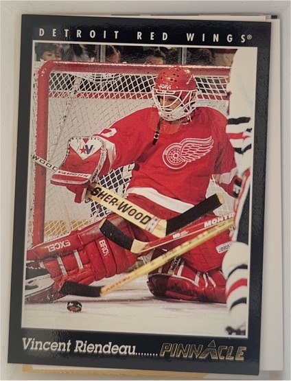 1993-94 Pinnacle #312 Vincent Riendeau — front